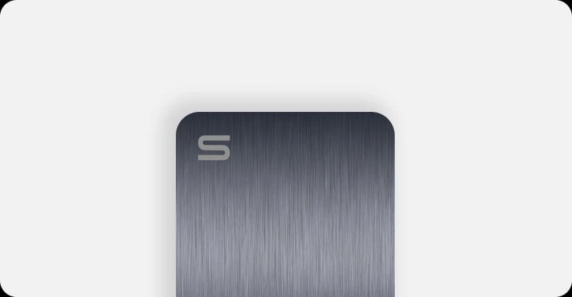 Carte de visite Steel